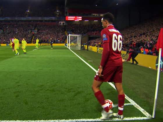Article image:Trent reveals surprising fact about his famous UCL corner v Barcelona