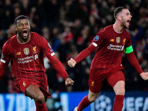 Article image:Wijnaldum admits he ignored both Klopp and Lijnders’ instructions in historic Barcelona UCL victory