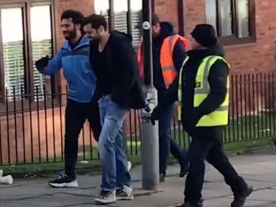 Article image:Mo Salah’s new Pepsi advert in the can as he is spotted with his agent in city-centre