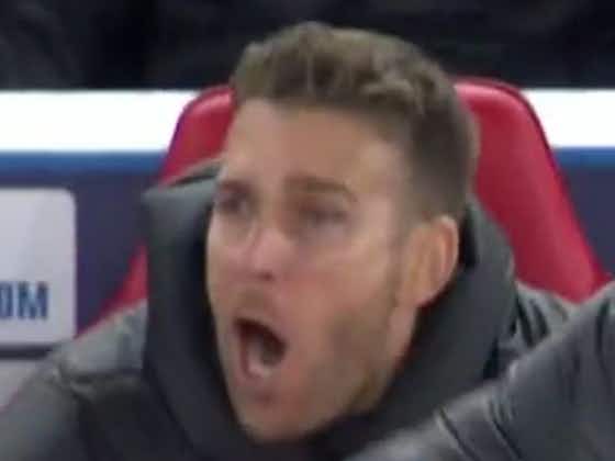 Article image:(Video) Watch Adrian’s reaction to Thiago’s wonder goal against Porto as the ‘keeper marvels in the brilliance of the strike
