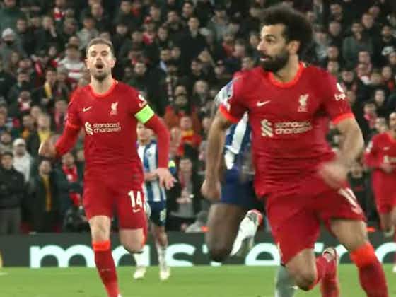 Article image:(Video) Watch Jordan Henderson and Mo Salah’s perfect communication for the second goal in behind-the-scenes angle