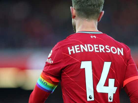 Article image:‘Football is for everyone’ – Jordan Henderson’s inspiring tweet on the Rainbow Laces weekend