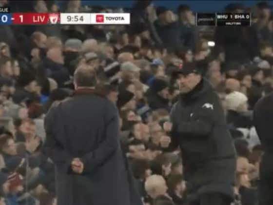 Article image:(Video) Watch Klopp show respect to Benitez with restrained celebration of Henderson’s opener