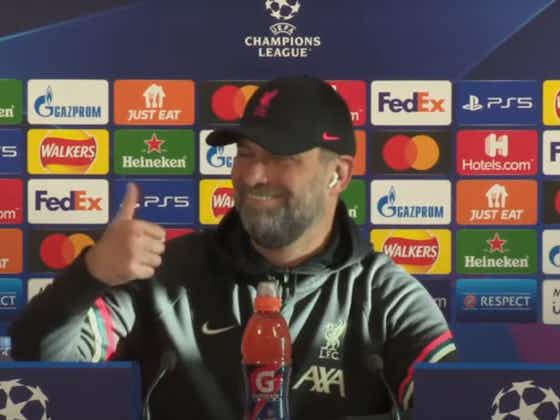 Article image:(Video) Klopp’s hilarious five-word response to Ibrahimovic question in pre-AC Milan presser