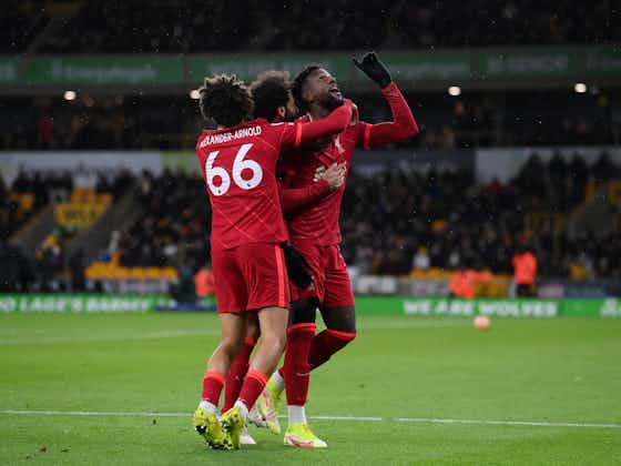 Article image:Diogo Jota takes to Instagram to thank Divock Origi following his unbelievable miss at Molineux
