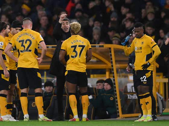 Article image:‘I think we did that’ – Wolves boss Bruno Lage pleased with his side’s performance despite late Origi Liverpool winner