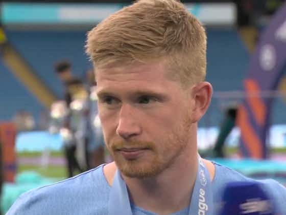 Article image:(Video) ‘It’s hard’ – Kevin De Bruyne issues classy title message to Liverpool after dramatic Premier League finale