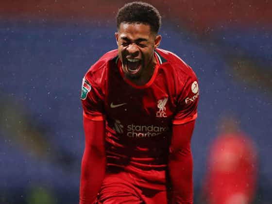 Article image:‘I still can’t believe I’m part of this squad’ – Boyhood Red bursting with pride as he helps Liverpool win the FA Cup this season