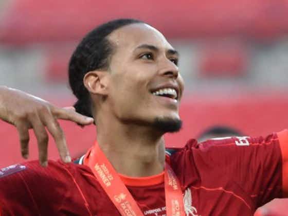 Article image:Virgil van Dijk takes to Twitter to celebrate Liverpool’s FA Cup final success
