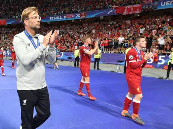 Article image:Jurgen Klopp on his post-Kyiv Madrid song and how he he posed with ‘a vase pretending it was the trophy’ after the loss