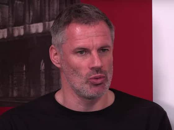 Article image:Jamie Carragher reacts to news that 27-year-old Liverpool star will miss the Champions League final