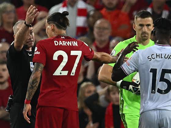 Article image:Darwin Nunez sends message to Liverpool supporters following his moment of madness against Crystal Palace
