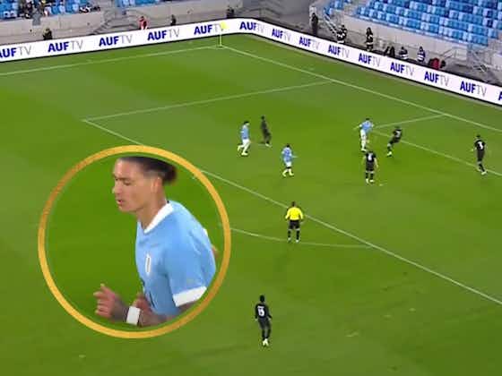 Article image:(Video) Darwin Nunez’s personal highlights on a goal-scoring evening for Uruguay