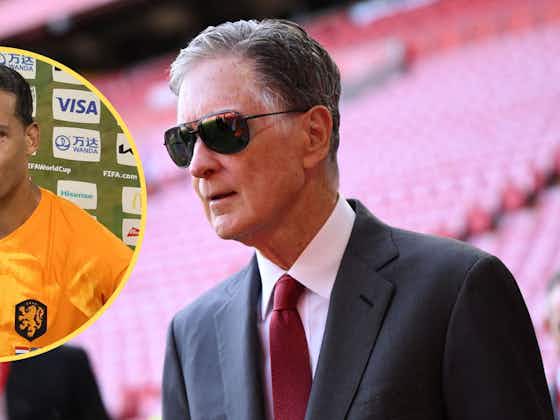 Article image:Virgil van Dijk now makes claim about Liverpool’s next owners as FSG ‘considering offers’