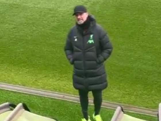 Article image:(Video) “Not that long” – Klopp provides injury update to fans in training session