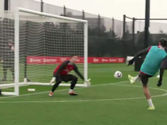 Article image:(Video) Deadeye: Liverpool fans will love remarkable training performance from 24-year-old
