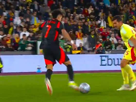Article image:(Video) Luis Diaz pulls off awesome assist in Colombia’s victory over Spain