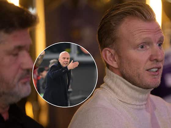 Article image:Dirk Kuyt compares Arne Slot’s style to Klopp, Mourinho and Guardiola