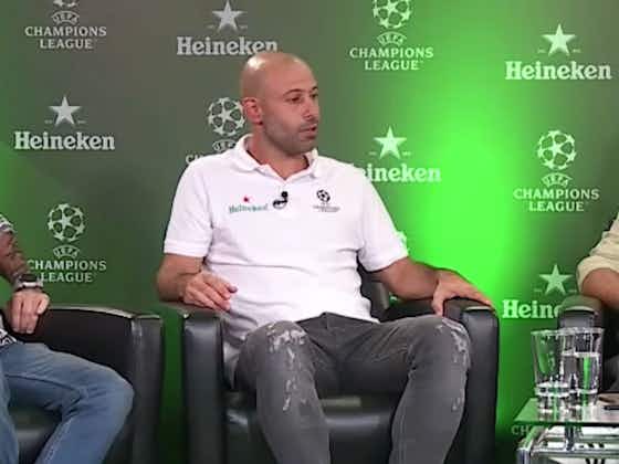 Article image:(Video) “I made a great decision”: Mascherano reflects on Liverpool transfer and Benitez’s pebble talk