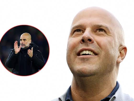 Article image:Arne Slot the self confessed ‘control freak’ who is inspired by Pep Guardiola