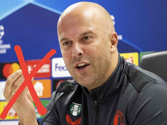 Article image:Feyenoord’s press conference announcement all but rubber-stamps Slot news – Joyce