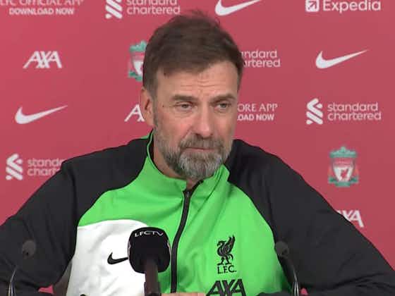 Article image:(Video) Klopp glows with praise for player ‘people will talk about in 40 years time’