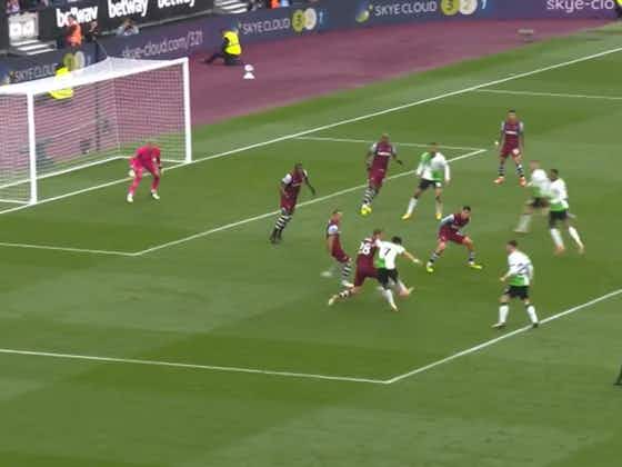 Imagem do artigo:(Video) Inches away: Luis Diaz agonisingly close to firing Liverpool in front before Bowen blow