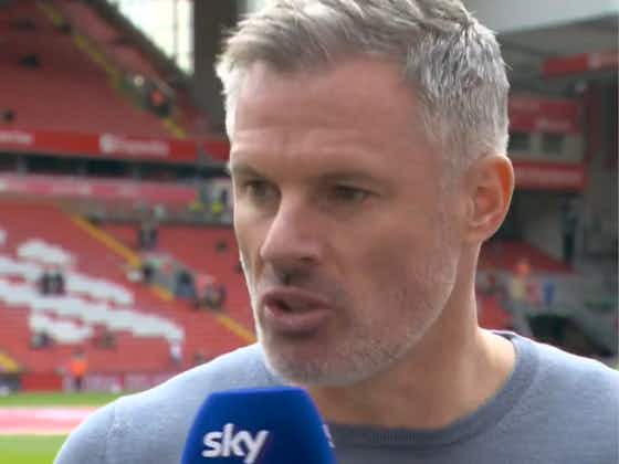 Article image:(Video) Jamie Carragher issues plea to Liverpool fans after miserable derby defeat