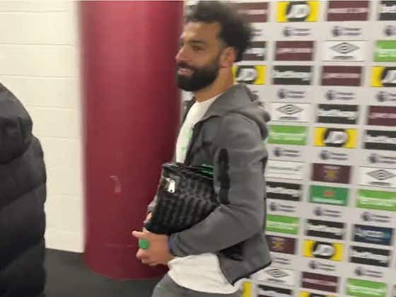 Article image:(Video) Mo Salah’s curt reply in post-match mixed zone will have Liverpool fans terrified