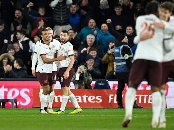 Article image:Manchester City 6 Luton Town 2: City player ratings as the FA Cup holders progress to the sixth round