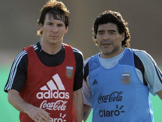 Article image:Diego Maradona “knew it would end badly” for Lionel Messi at Barcelona: “It happened to me too”