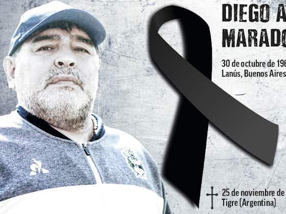 Article image:Tributes from Spain pour in following death of Diego Maradona