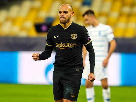 Article image:Barcelona striker Martin Braithwaite: a hindrance or a blessing?