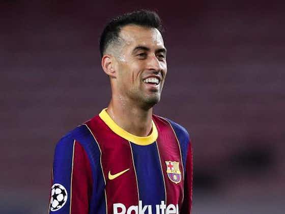 Article image:Barcelona midfielder Sergio Busquets to miss Champions League clash with Dynamo Kyiv