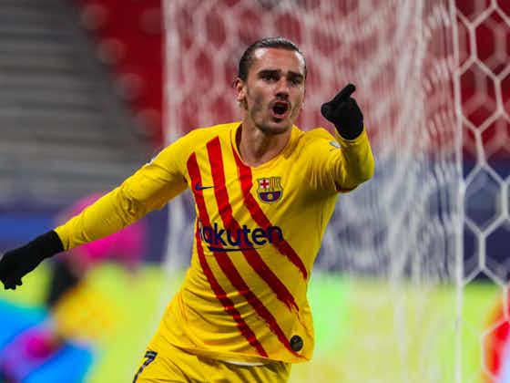 Article image:Watch: Antoine Griezmann opens the scoring for Barcelona in Budapest