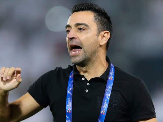 Article image:Xavi Hernandez thriving in Qatar: “He hasn’t come here for a meal ticket”