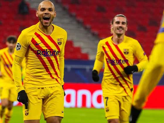 Article image:WATCH: Martin Braithwaite denied as Levante hold Barcelona at half time