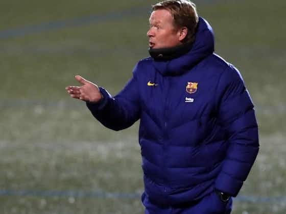 Article image:Ronald Koeman: Barcelona’s lack of cutting edge “cannot be accepted”