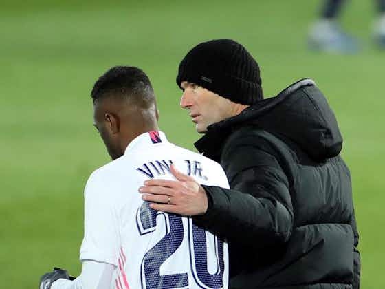 Article image:Vinicius left out in the cold as Zidane looks to build a close-knit team at Real Madrid