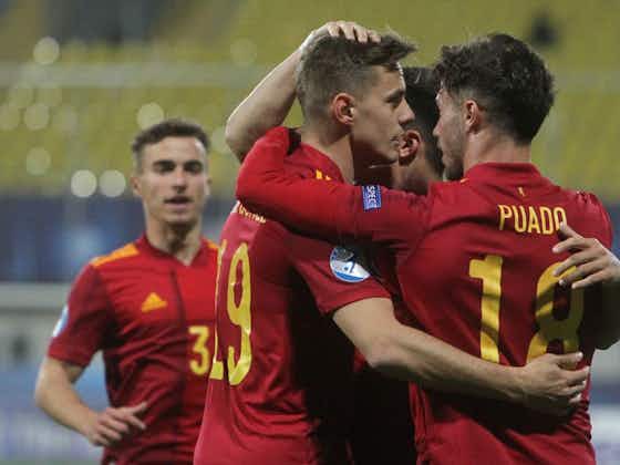 Article image:Spain Under-21 top group thanks to striker’s double over Czech Republic