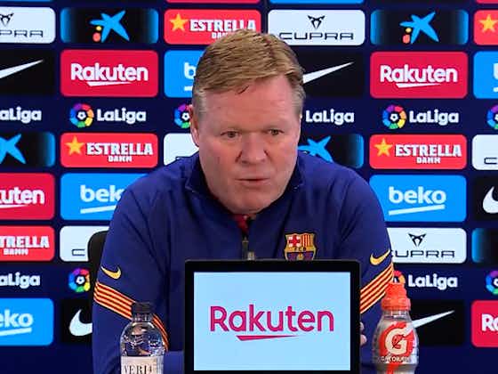 Article image:Barcelona board disagree with boss Koeman on VAR’s influence in El Clasico loss