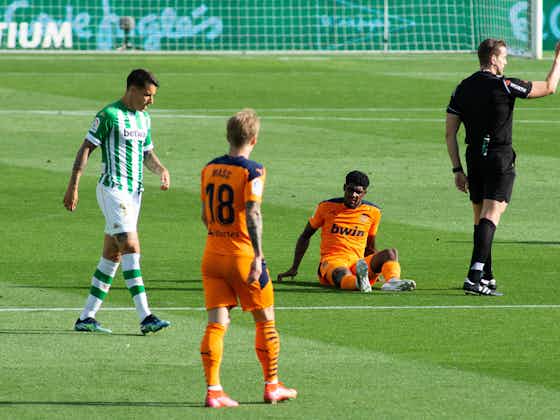 Article image:Valencia star Thierry Correia set to miss the remainder of 2020/21