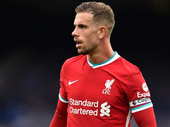 Article image:Jordan Henderson with defiant message against the Super League: “We don’t like it and we don’t want it to happen”