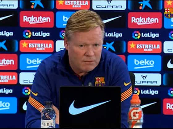 Article image:Ronald Koeman on the sanction that will see him miss Atletico Madrid: “Yes, I feel like it’s personal”