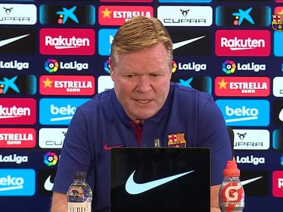 Article image:Ronald Koeman: “It’s important for a coach to have the confidence of the club and I want to continue if that’s the case. We’ll see at the end of the season.”