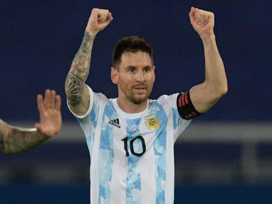Article image:WATCH: Lionel Messi nets spectacular free kick in Copa America opener