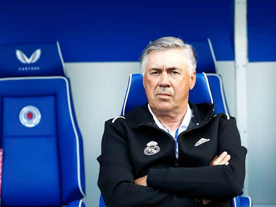 Article image:Carlo Ancelotti frustrated on Real Madrid return with Rangers preseason defeat
