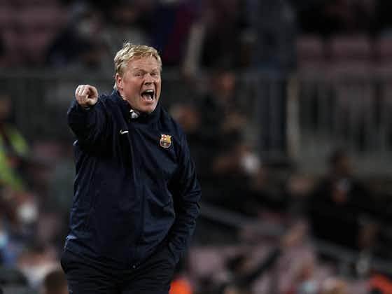 Article image:Ronald Koeman: “In this country you get sent off for nothing”