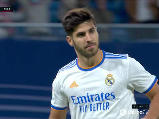 Article image:Watch: Marco Asensio completes his hat-trick to make it 4-1 to Real Madrid against Mallorca