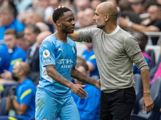 Article image:Guardiola says he’ll allow Barcelona target Sterling to leave City if he wants to
